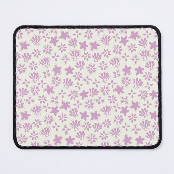 Item preview, BOHO SEASHELLS AND STARFISH COCONUT GIRL CREAM PURPLE designed and sold by blomastudios.