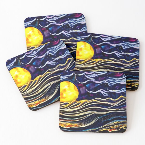 Item preview, The Moon and the Waves 2 designed and sold by George Hutton Hunter.