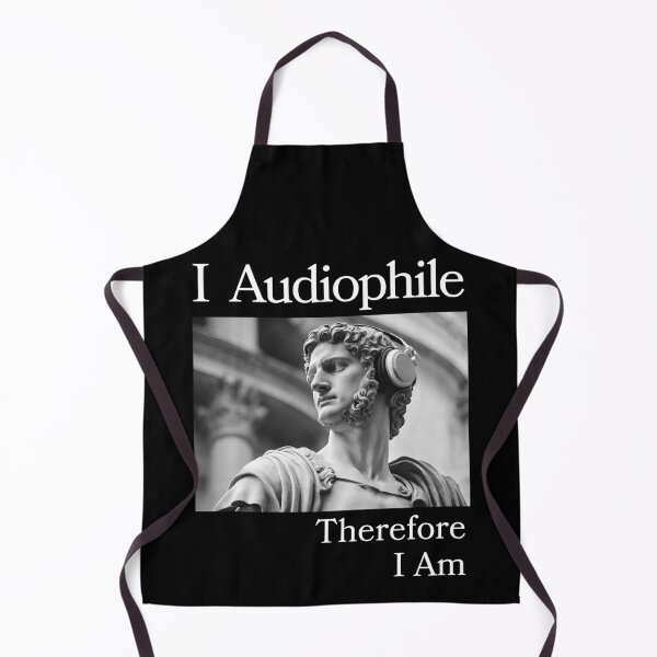 Item preview, I Audiophile Therefore I Am Roman Man 002 designed and sold by TWMBDesigns.