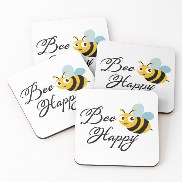 Item preview, Bee Happy Apiculture designed and sold by QUOTABLE STICKERS.