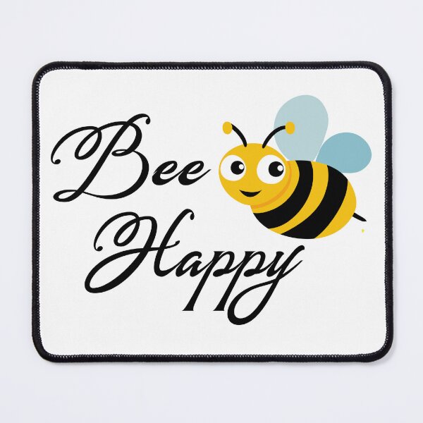 Item preview, Bee Happy Apiculture designed and sold by QUOTABLE STICKERS.