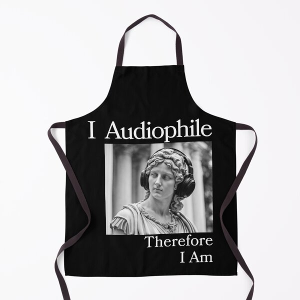 Item preview, I Audiophile Therefore I Am Roman Woman 001 designed and sold by TWMBDesigns.