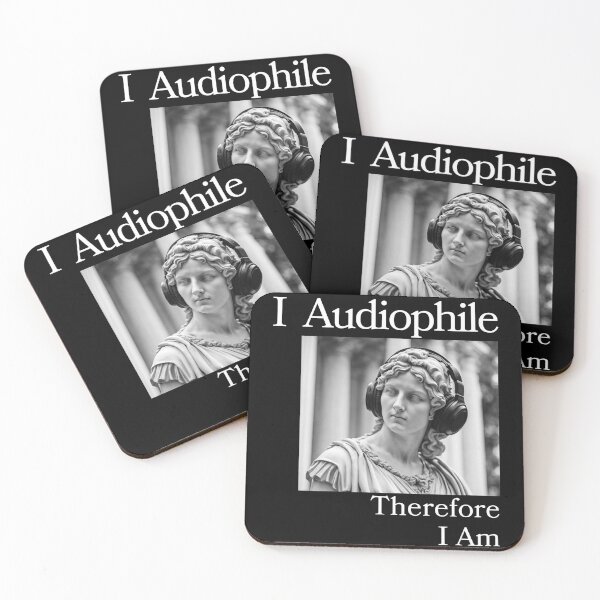 Item preview, I Audiophile Therefore I Am Roman Woman 001 designed and sold by TWMBDesigns.