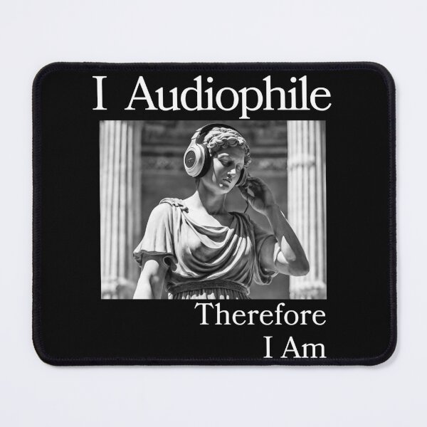 Item preview, I Audiophile Therefore I Am Roman Woman 002 designed and sold by TWMBDesigns.