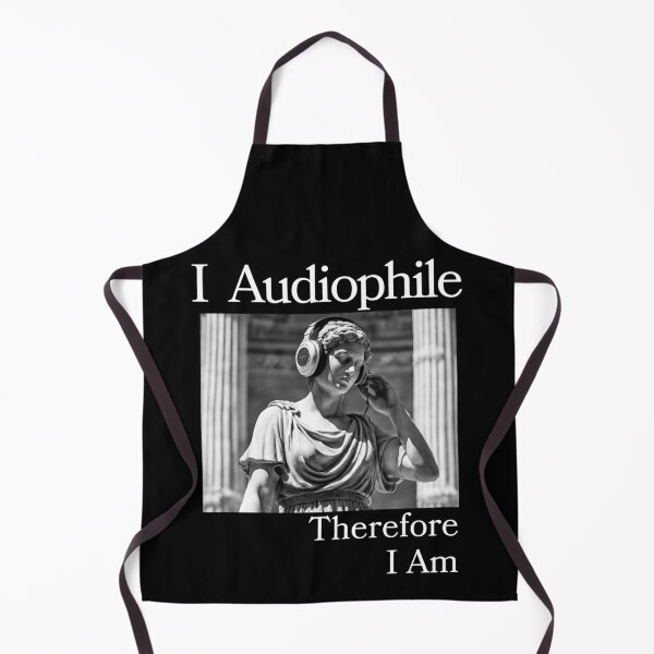 Item preview, I Audiophile Therefore I Am Roman Woman 002 designed and sold by TWMBDesigns.