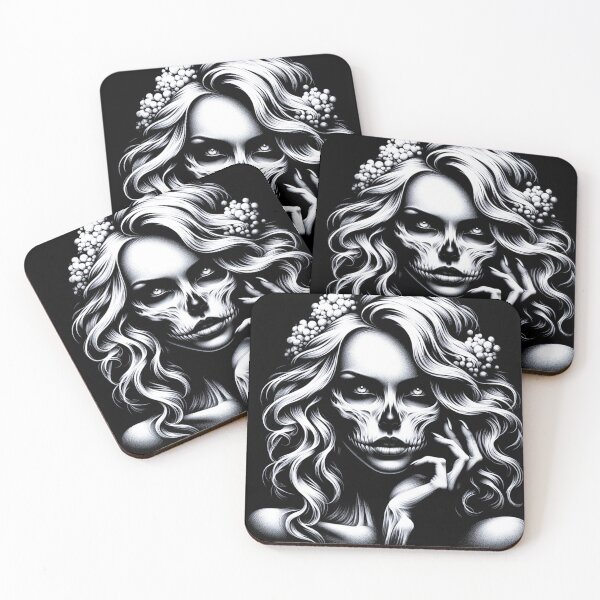 Item preview, Elegant Nightmare | Beauty Entwined with Fear | Beautiful Face designed and sold by irek07.