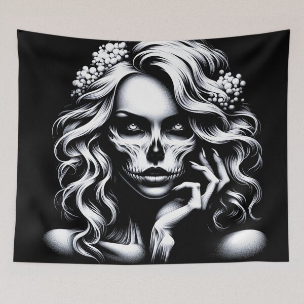 Item preview, Elegant Nightmare | Beauty Entwined with Fear | Beautiful Face designed and sold by irek07.