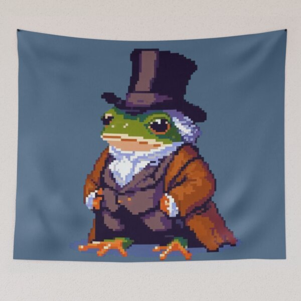 Item preview, "Aristocrat Frog" designed and sold by Isai-64v16.