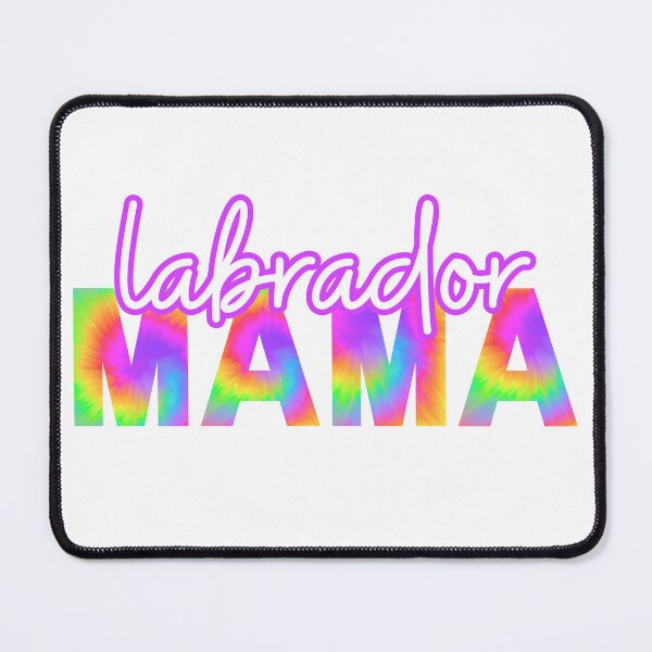 Item preview, Labrador Mom Dog Mom Gift Lab Mom Gift LabradorTie Dye designed and sold by AIVDesignCo.