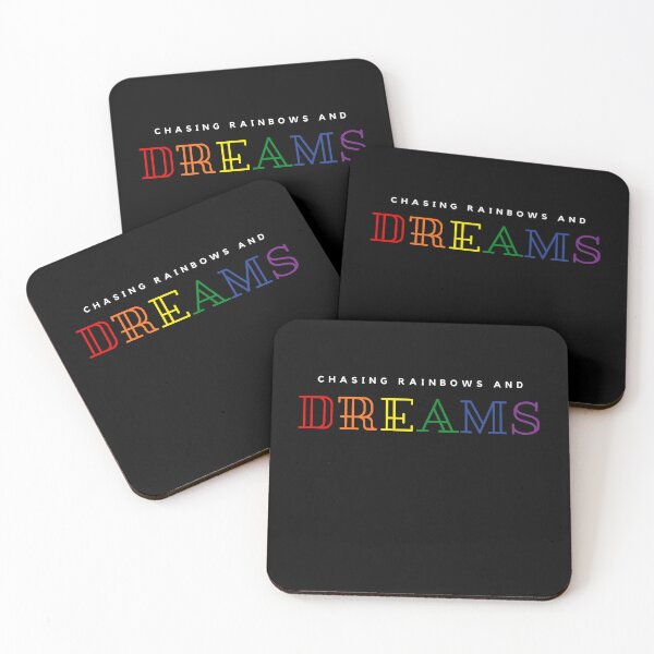 Item preview, LGBTQ T-Shirt, Chasing Rainbows and Dreams slogan, LGBTQ T-Shirt Unisex t-Shirt, Funny Tees designed and sold by PrideBeProud.
