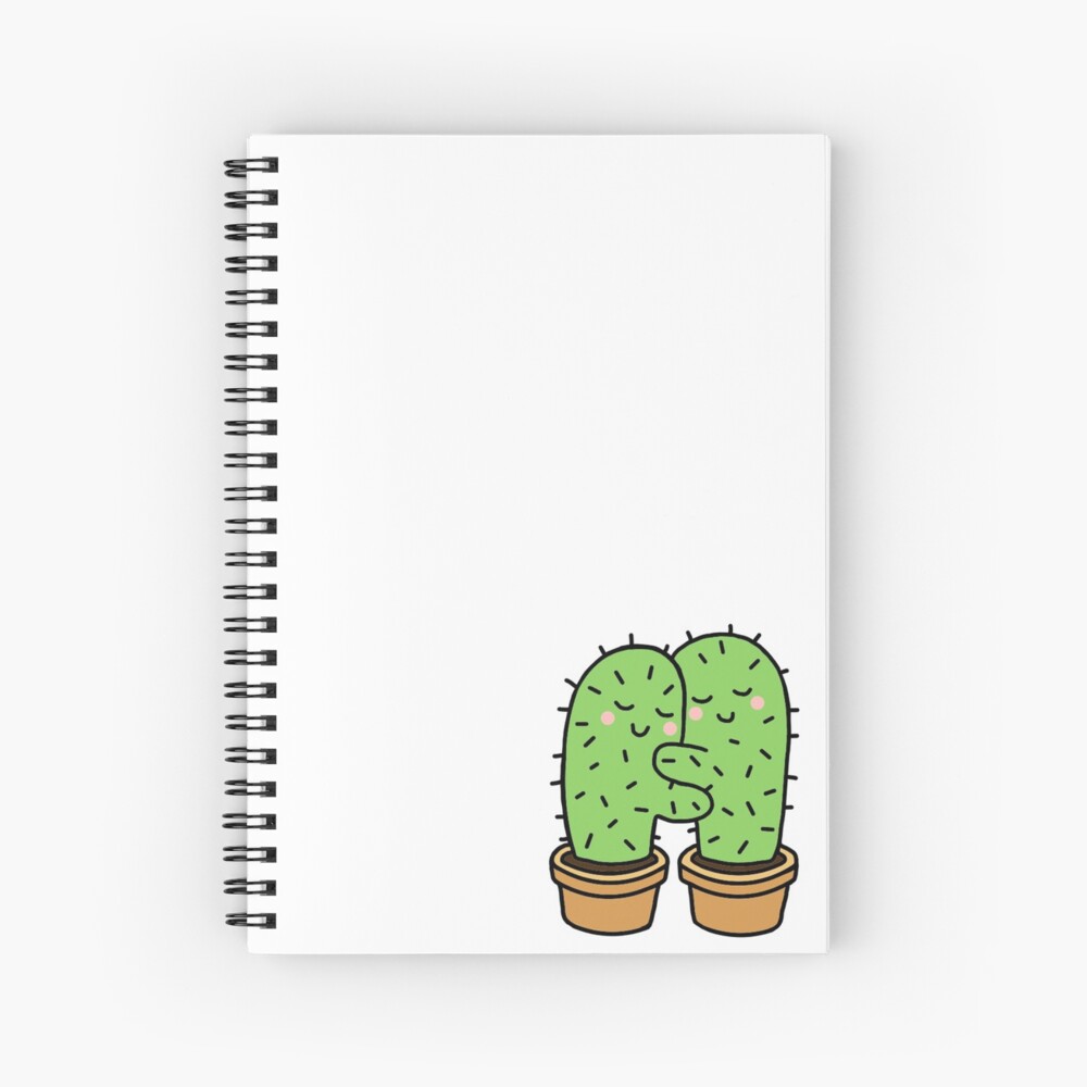 Cuaderno de espiral «Cactus lindo» de RikkasRiginals | Redbubble