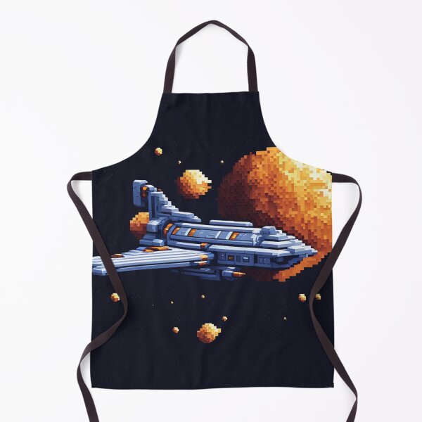 Item preview, Pixel Art Space Ship designed and sold by Zestpond.