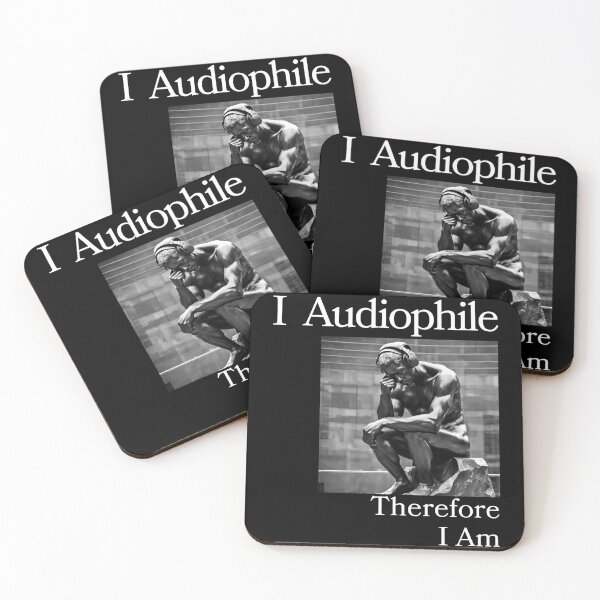 Item preview, I Audiophile Therefore I Am Thinking Man 002 designed and sold by TWMBDesigns.