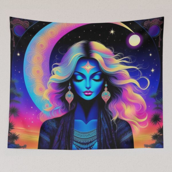 Item preview, Groovy Psychedelic Hippy Art designed and sold by TheDarkWardrobe.
