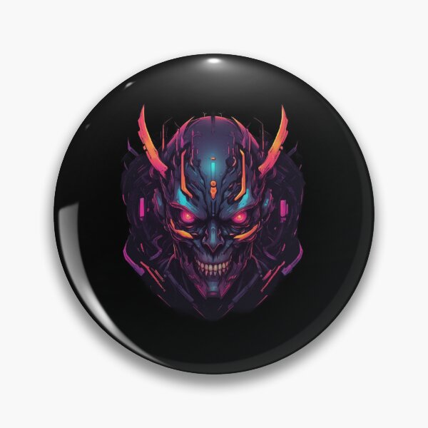 Item preview, Evil Cyborg Demon, Cyberpunk Design designed and sold by Burn-Ego.