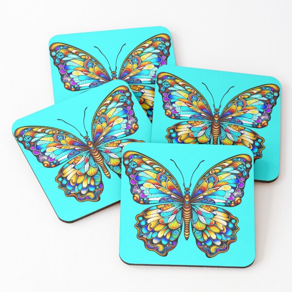 Item preview, Stained Glass Butterfly designed and sold by DadDrivenDesign.