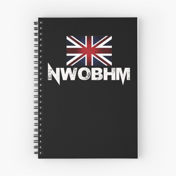 Item preview, NWOBHM T-Shirt (New Wave Of British Heavy Metal) designed and sold by Rockstorr.