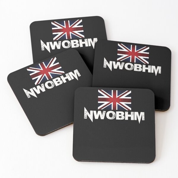 Item preview, NWOBHM T-Shirt (New Wave Of British Heavy Metal) designed and sold by Rockstorr.