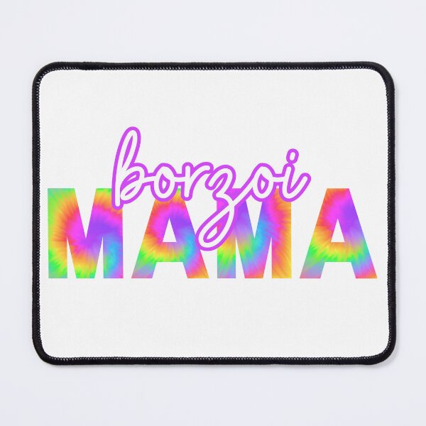 Item preview, Borzoi Mom Dog Mom Gift Borzoi Mom Gift Sighthound Tie Dye designed and sold by AIVDesignCo.