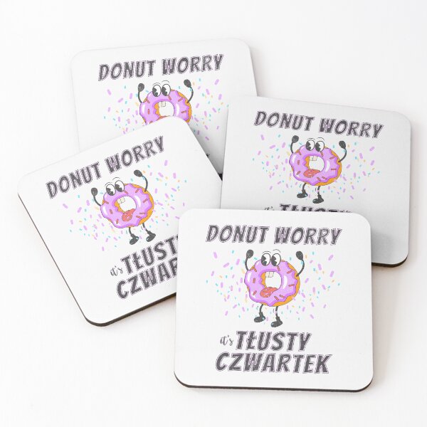 Item preview, Donut Worry it's Tłusty Czwartek  designed and sold by Turkiewitch-Art.