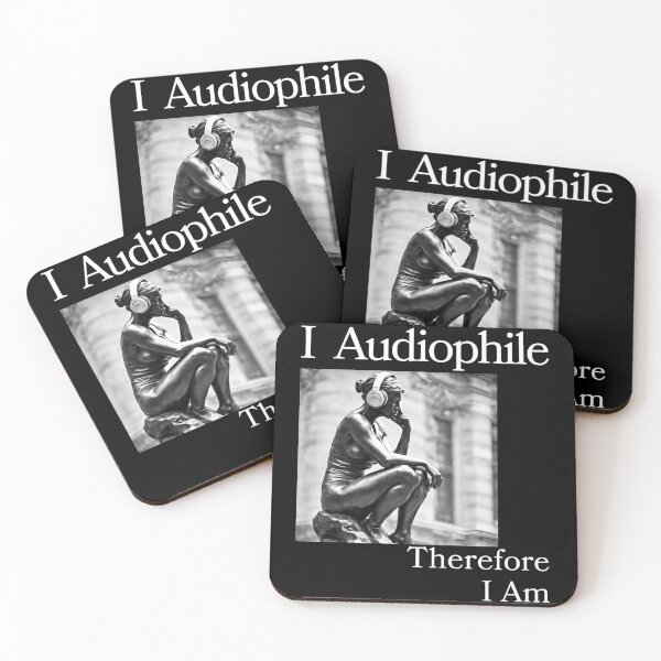 Item preview, I Audiophile Therefore I Am Thinking Woman 002 designed and sold by TWMBDesigns.