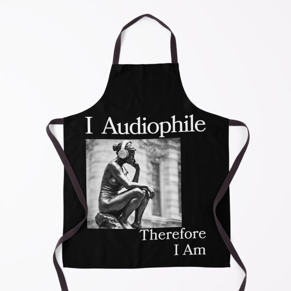 Item preview, I Audiophile Therefore I Am Thinking Woman 002 designed and sold by TWMBDesigns.