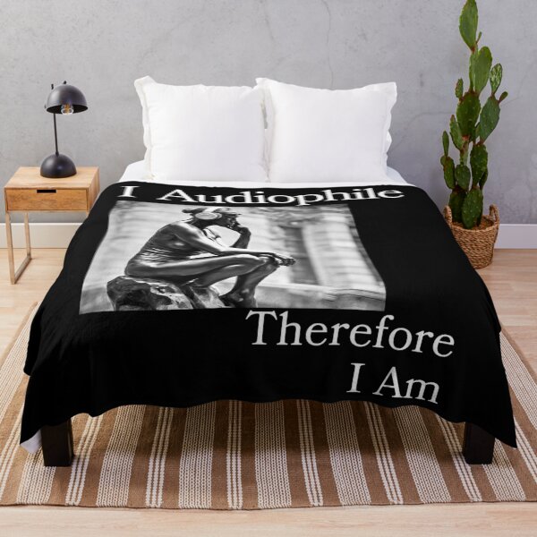 Item preview, I Audiophile Therefore I Am Thinking Woman 002 designed and sold by TWMBDesigns.