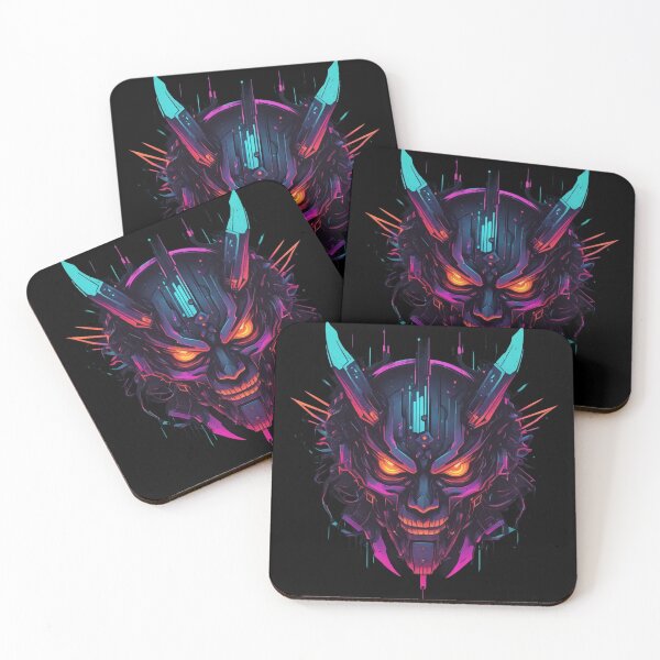 Item preview, Demonic Cyborg, Cyberpunk Mask Design designed and sold by Burn-Ego.