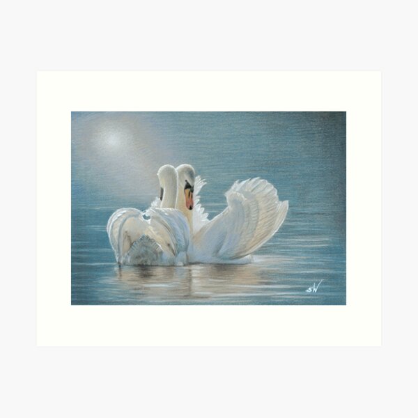 Item preview, Swans designed and sold by SandraWarmerdam.