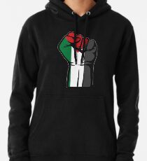 Free Palestine fight revolution Pullover Hoodie