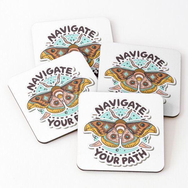 Item preview, Celestial Atlas Moth - Navigate Your Path designed and sold by NiftyWrx.