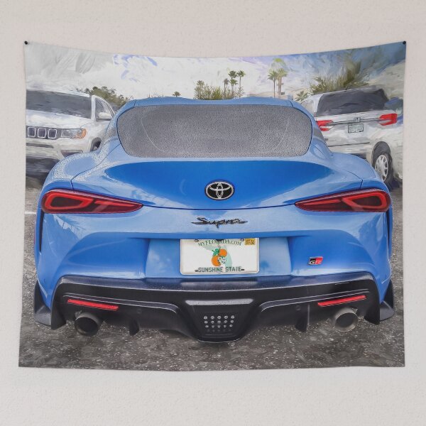 Item preview, 2022 Blue Toyota Supra GR X 12 designed and sold by RichFrancoCars.