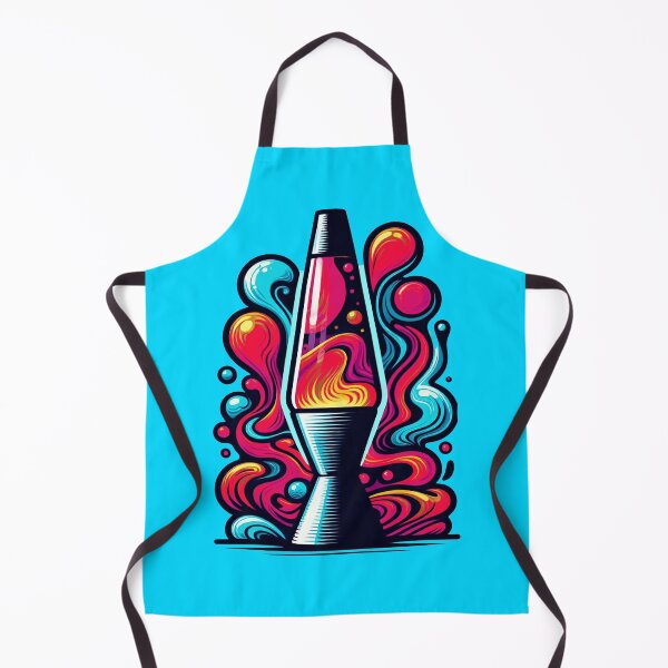 Aperçu de l'œuvre Art de la lampe à lave psychédélique | Couleurs rétro des années 60 et 70 | Design vintage groovy créée et vendue par kanjxtan.