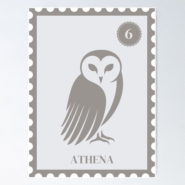 Item preview, Athena Camp Half-Blood Stamp | Percy Jackson designed and sold by kpospichel.