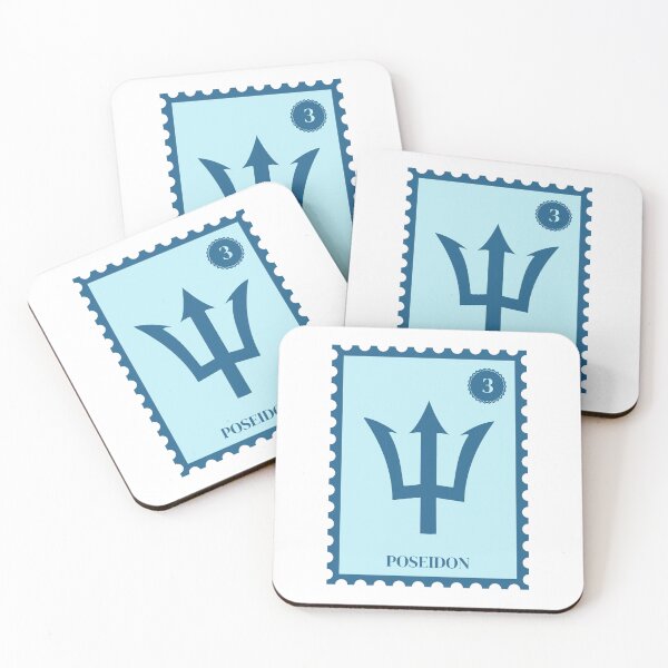 Item preview, Poseidon Camp Half-Blood Stamp | Percy Jackson designed and sold by kpospichel.
