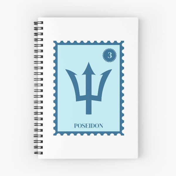 Item preview, Poseidon Camp Half-Blood Stamp | Percy Jackson designed and sold by kpospichel.