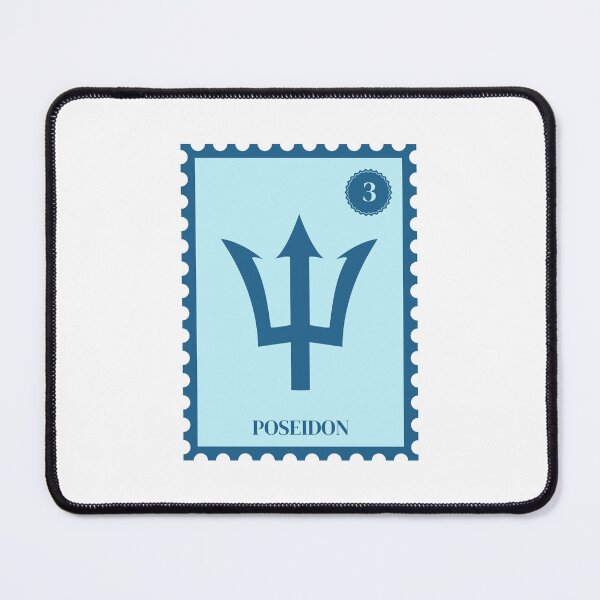 Item preview, Poseidon Camp Half-Blood Stamp | Percy Jackson designed and sold by kpospichel.