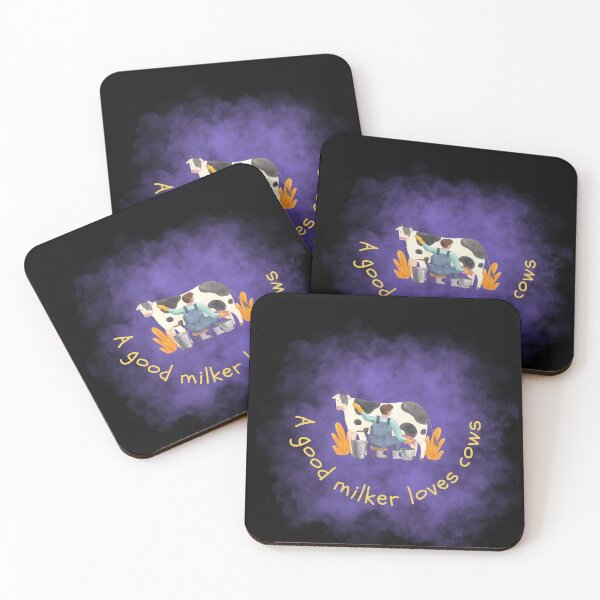 Item preview, A good milker loves cows designed and sold by littlewolf2024.