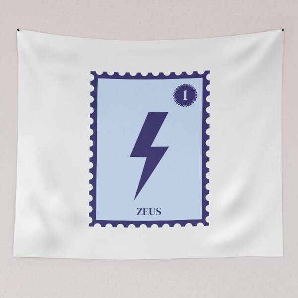 Item preview, Zeus Camp Half-Blood Stamp | Percy Jackson designed and sold by kpospichel.