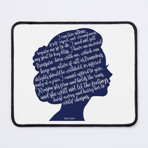 Item preview, I can live alone - Jane Eyre quote designed and sold by introvertcafe.