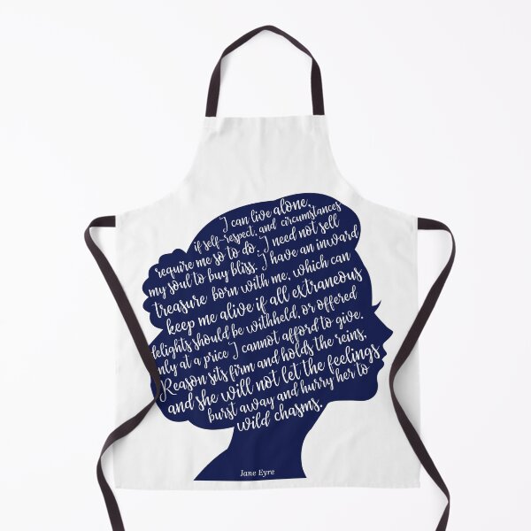 Item preview, I can live alone - Jane Eyre quote designed and sold by introvertcafe.