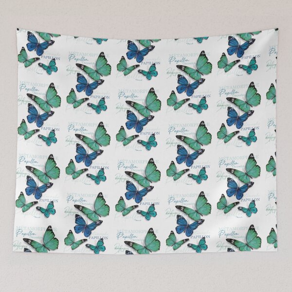 Item preview, Blue butterflies designed and sold by Marich-m.