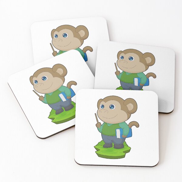 Item preview, Monkey Teacher Book designed and sold by Snabdesign84.