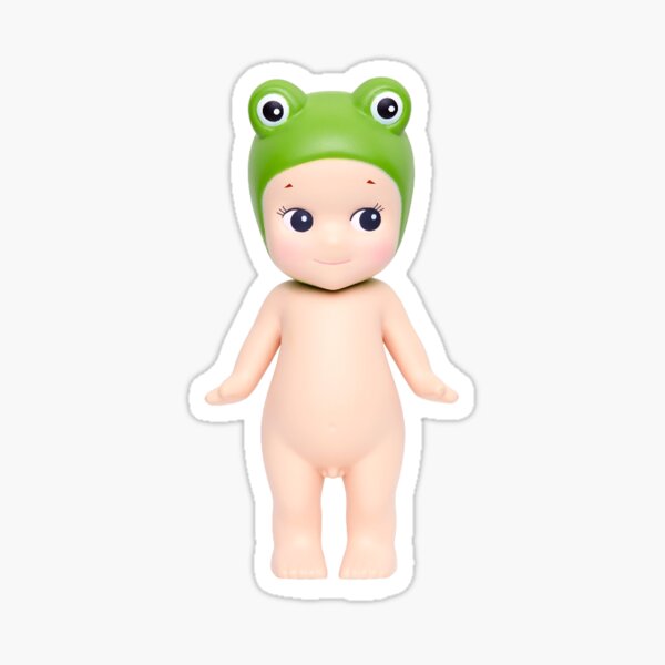 frog sonny angel figure Sticker for Sale by mandynl15