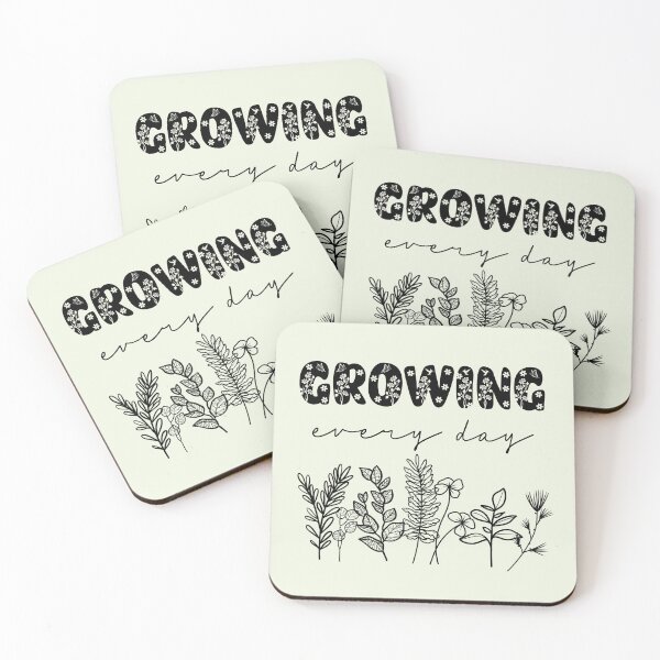 Item preview, Growing Every Day - Black and White designed and sold by taffy-lemonade.