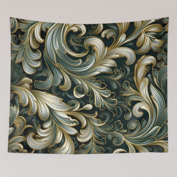Item preview, Green Bistro abstract decorative print designed and sold by dcrc.