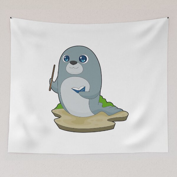 Item preview, Seal Teacher Book School designed and sold by Snabdesign84.