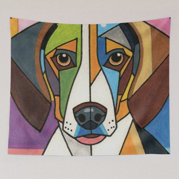 Item preview, Abstract Beagle Design 1 designed and sold by BeagleDesigns.