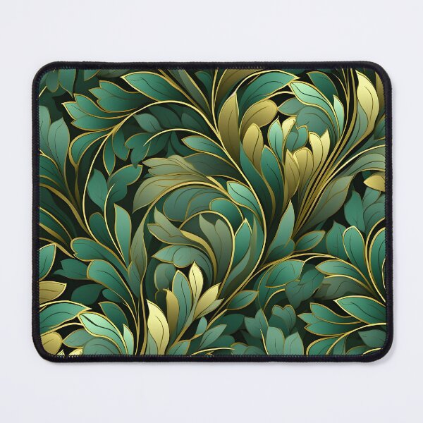 Item preview, green bistro abstract decorative print designed and sold by dcrc.