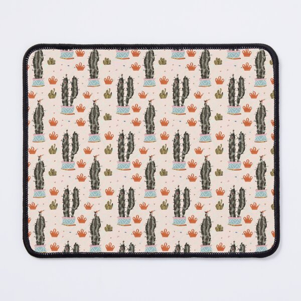 Item preview, Cute Boho Style cactus Pattern, pastel colors designed and sold by patterncrow.